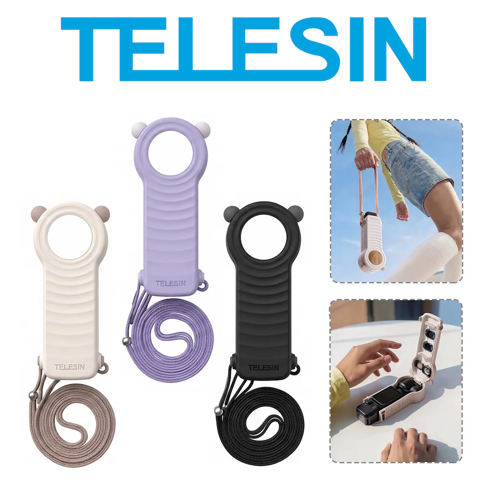 TELESIN S6-FMS-29-DJ DisAdv Mini กล้องป้องกันกระเป๋าถือกล่องเก็บสําหรับ DJI OSMO Pocket 4 3