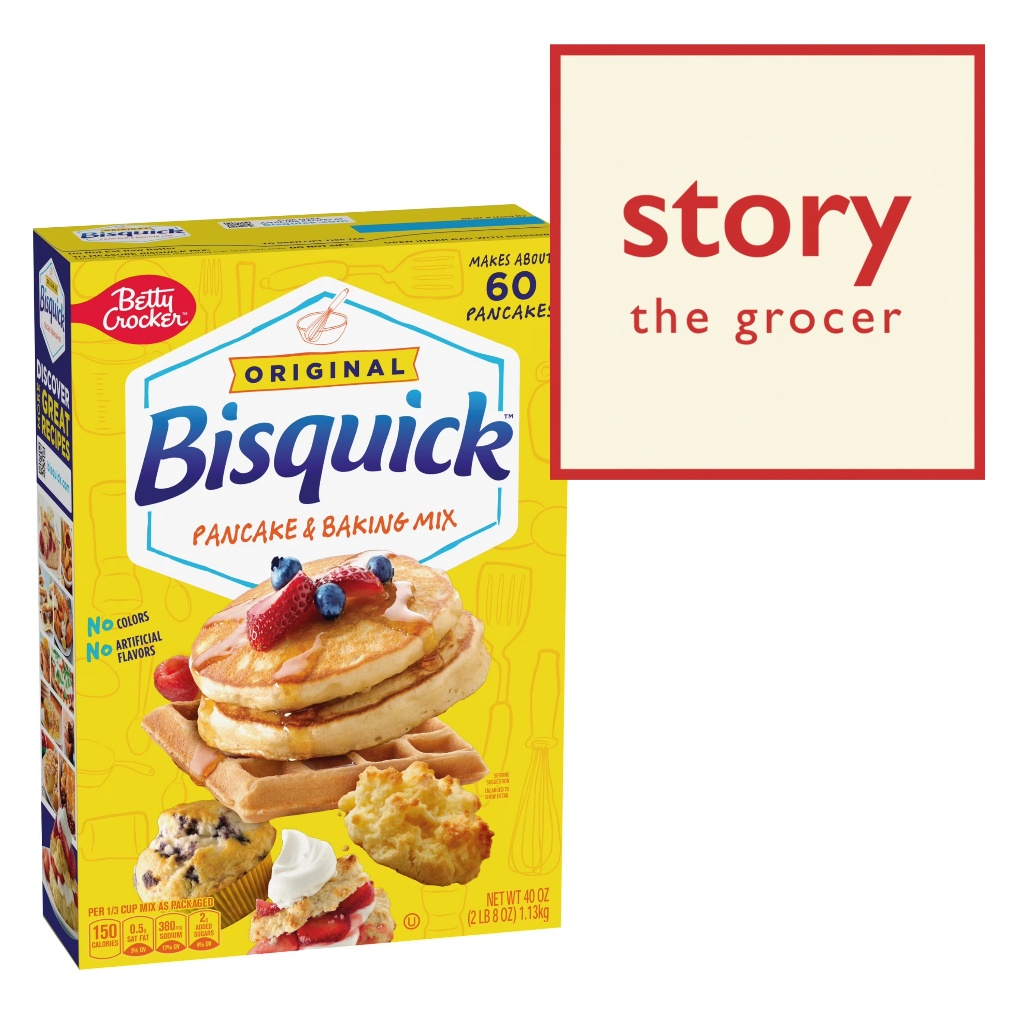 Betty Crocker Bisquick Pancake & Baking Mix ทําให้แพนเค้ก 60 ชิ้น