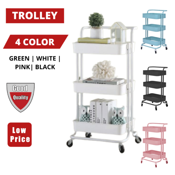 3 TIER NORDIC TROLLEY