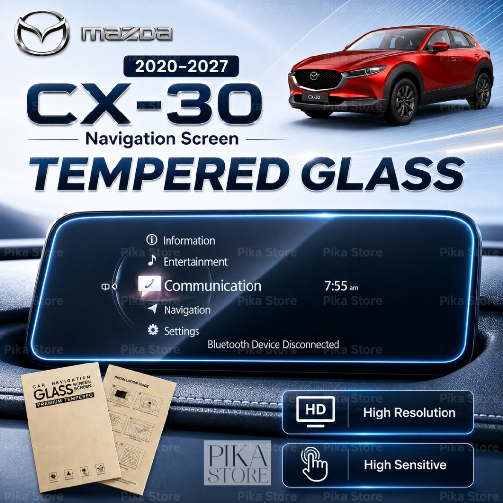 Mazda CX-30 ป้องกันหน้าจอรถนําทางหน้าจอความบันเทิง Mazda CX30 อุปกรณ์เสริม BodyKit