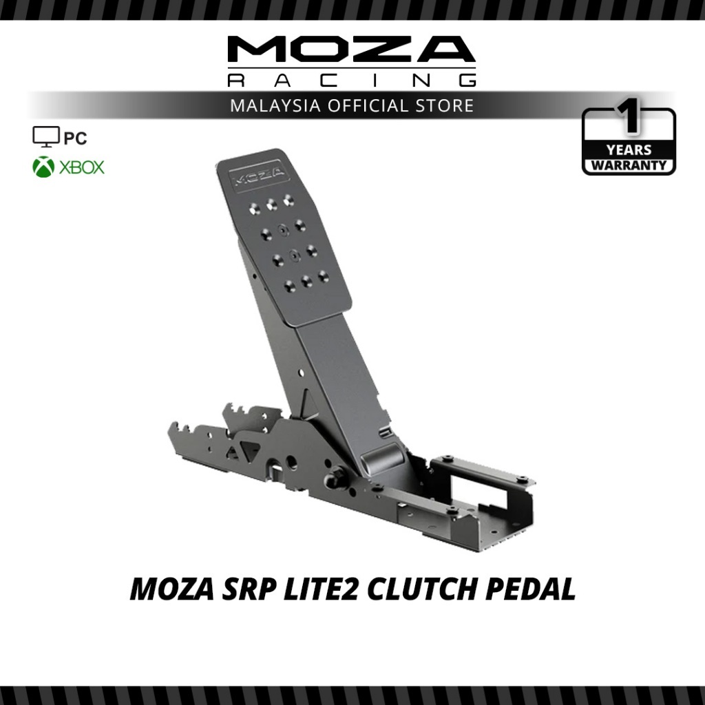 Moza SRP Lite2 คลัทช์เหยียบแบบสแตนด์อโลนอัพเกรดสําหรับชุดเหยียบ SRP Lite 2