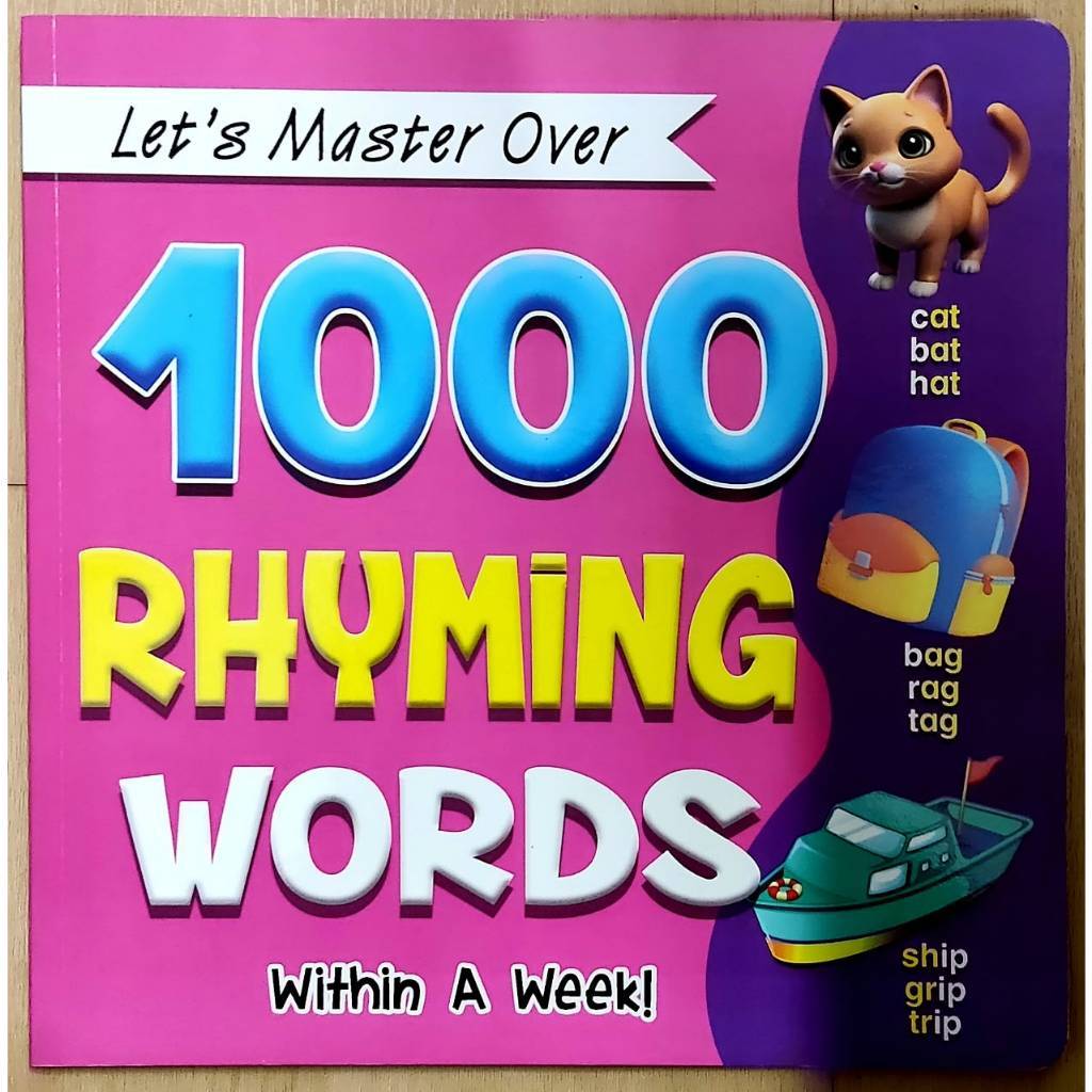 (MIND TO MIND)LETS MASTER OVER 1000 RHYMING WORDS (AGES:4-6)