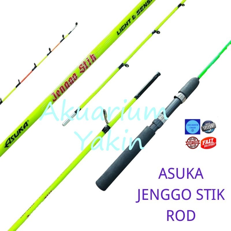 4077 ASUKA JENGGO STICK PRAWN SPINNING ROD FISHING ROD SHRIMP GALAH
