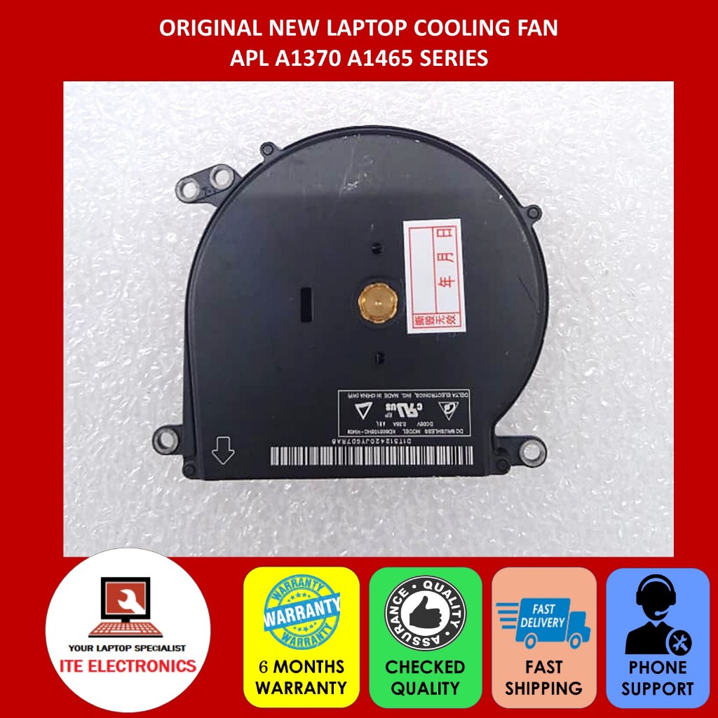 ใหม่ APL A1370 A1465 SERIES พัดลมระบายความร้อนบนแล็ปท็อป