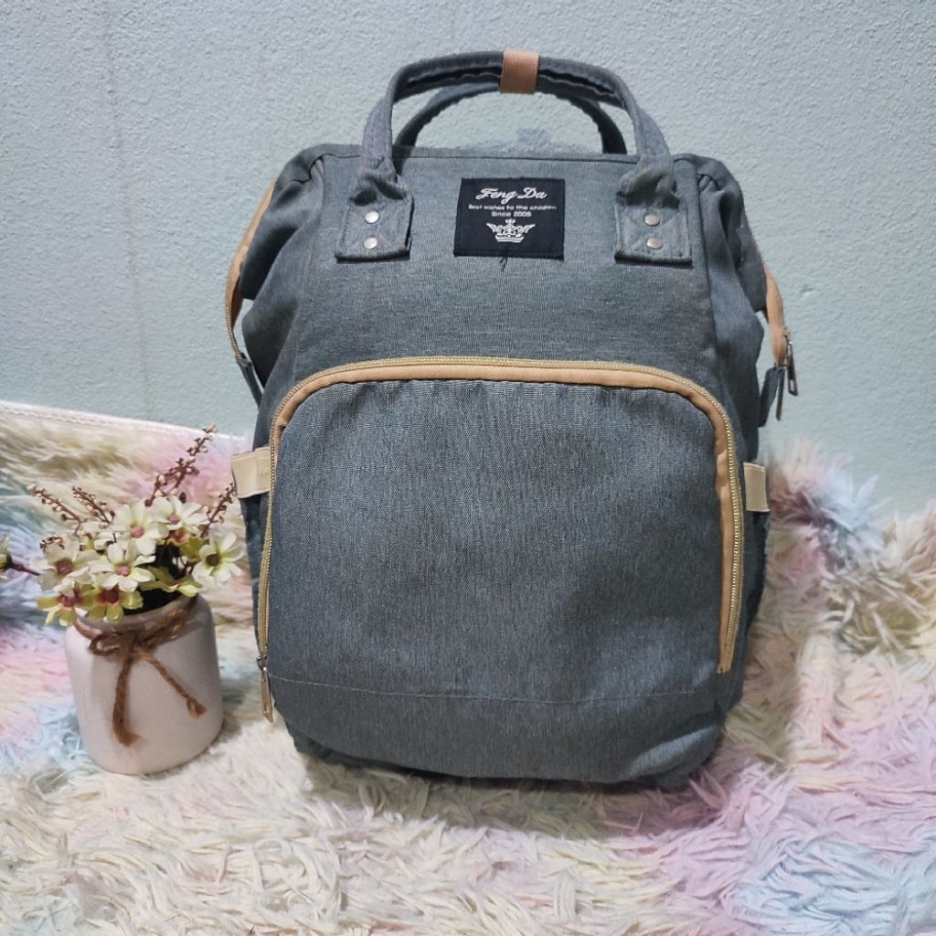 Bundle Mommy Womens Backpack Diaper Baby Travel Bagpack Tote