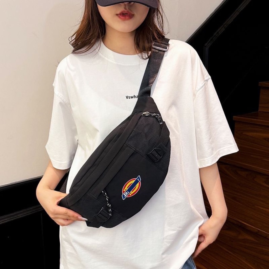 กระเป๋าคาดเอวกระเป๋าสะพายผู้ชาย Porch Bag Chest Bag Crossbody Shoulder Bag Beg Lelaki Bag Silang กระ