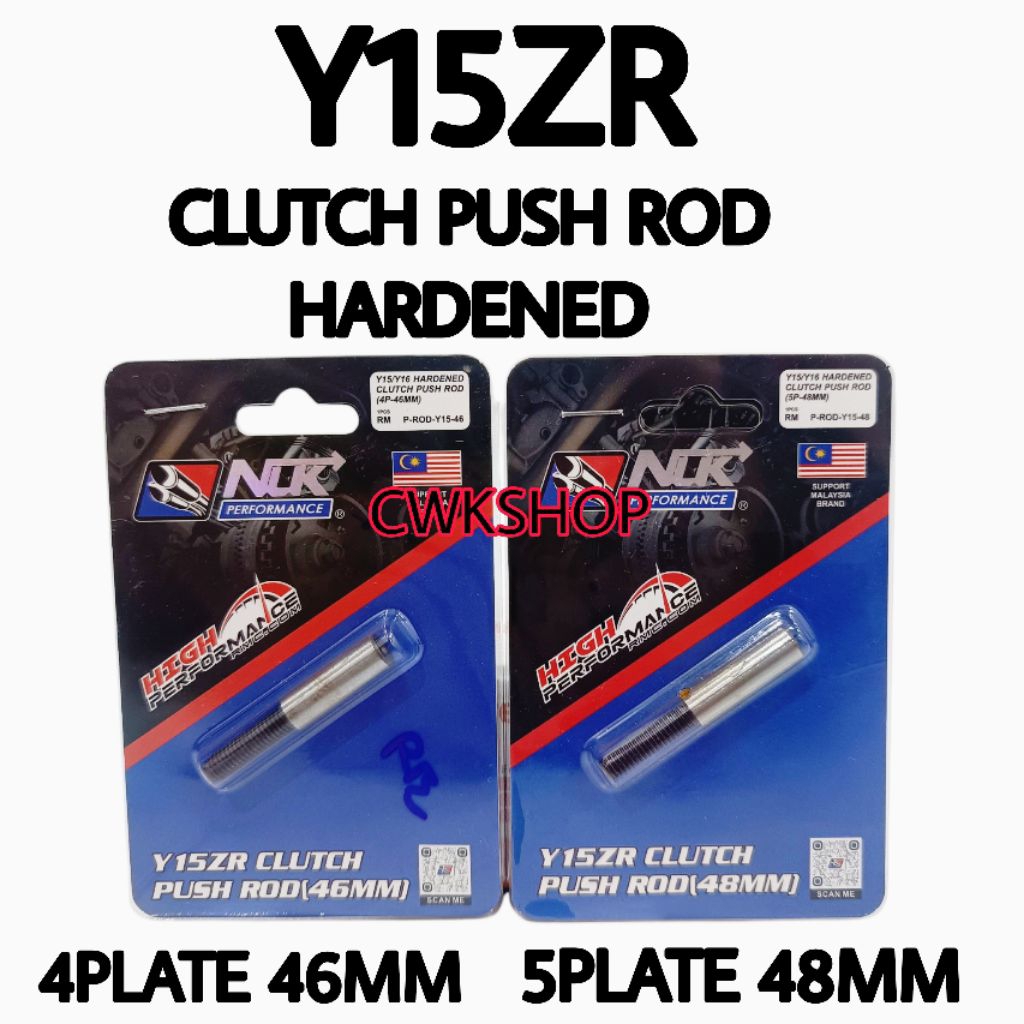 NLK PUSH ROD Y15ZR RACING PUSH ROD NLK 46MM & 48MM PUSH ROD NLK