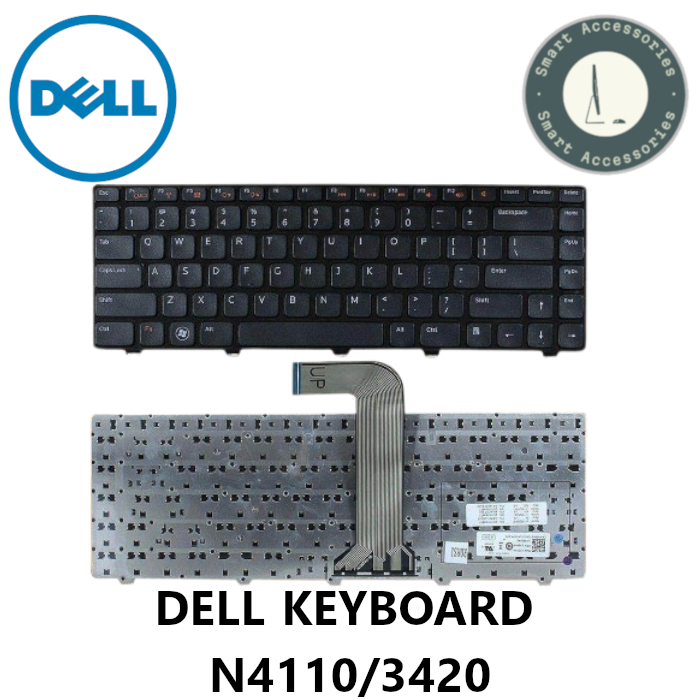 DELL N4110 แป้นพิมพ์แล็ปท็อปสําหรับ INSPIRON 14R N4110 M4040 N4050 M4110 LATITUDE 3330