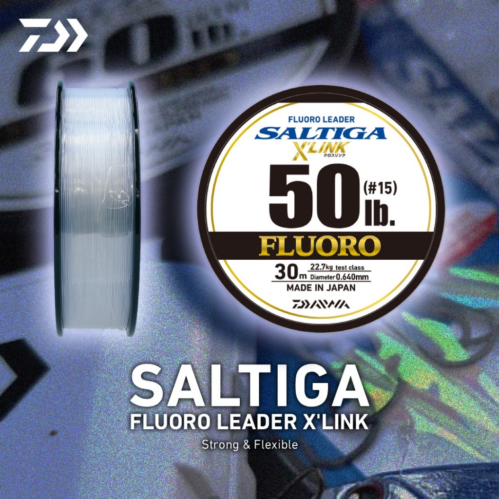 DAIWA SALTIGA XLINK FLUORO LEADER