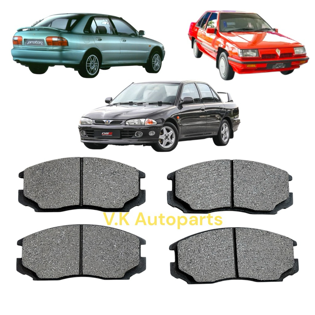 Proton Saga 12V Iswara Wira 1.3 1.5 Kembara Front Caliper Disc Brake Pad FBK ( FK-6070 )