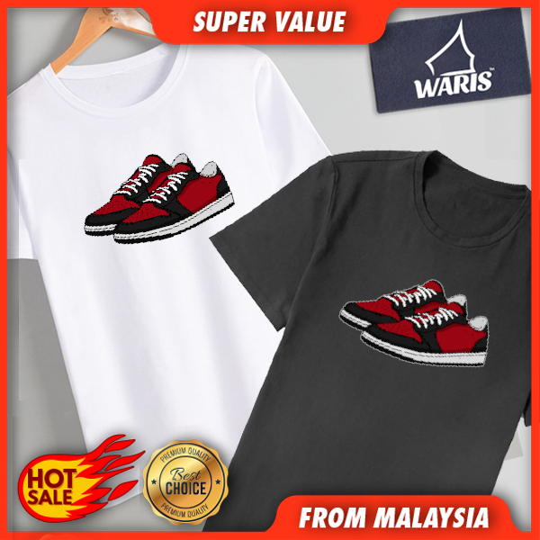 HOT Red Black Shoes 01 T-Shirt Kids & Adult - Cotton 100% QAM
