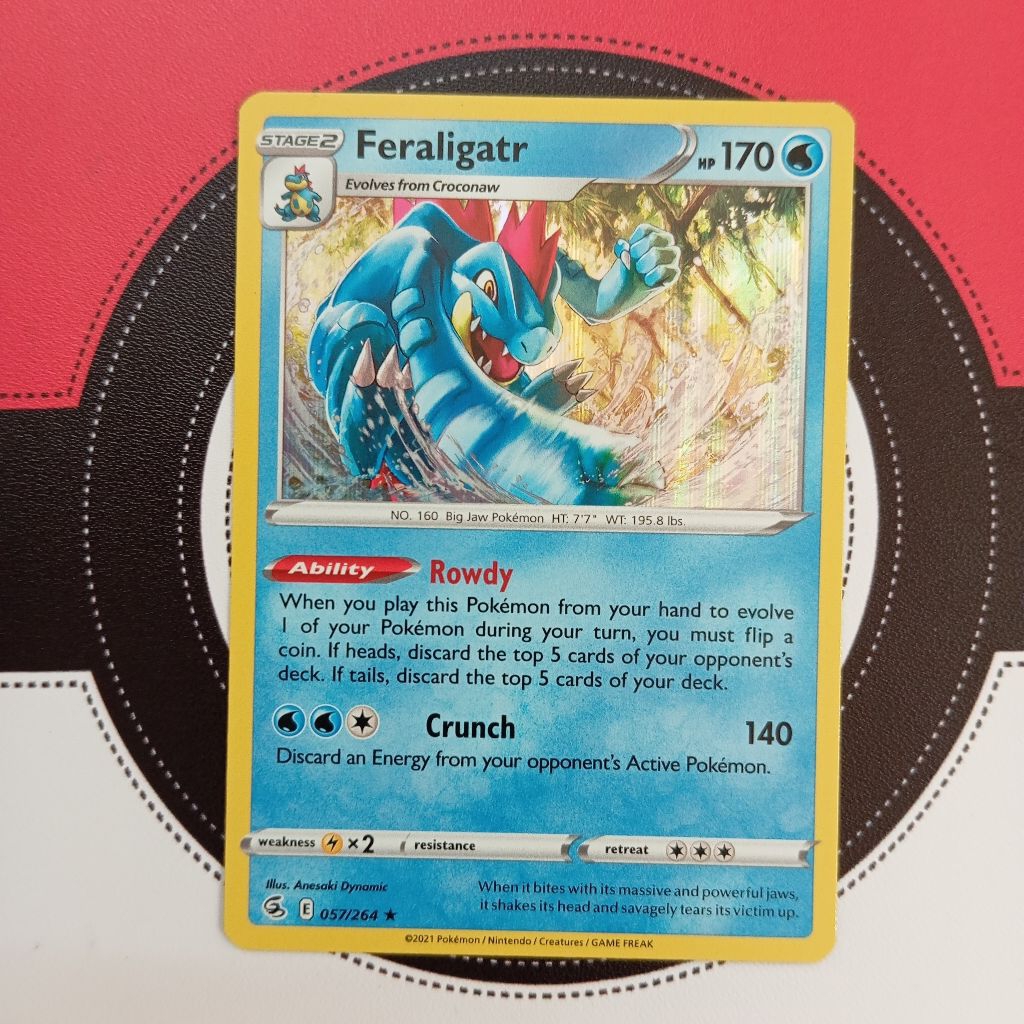 Pokemon TCG - Feraligatr 057/264 - Fusion Strike