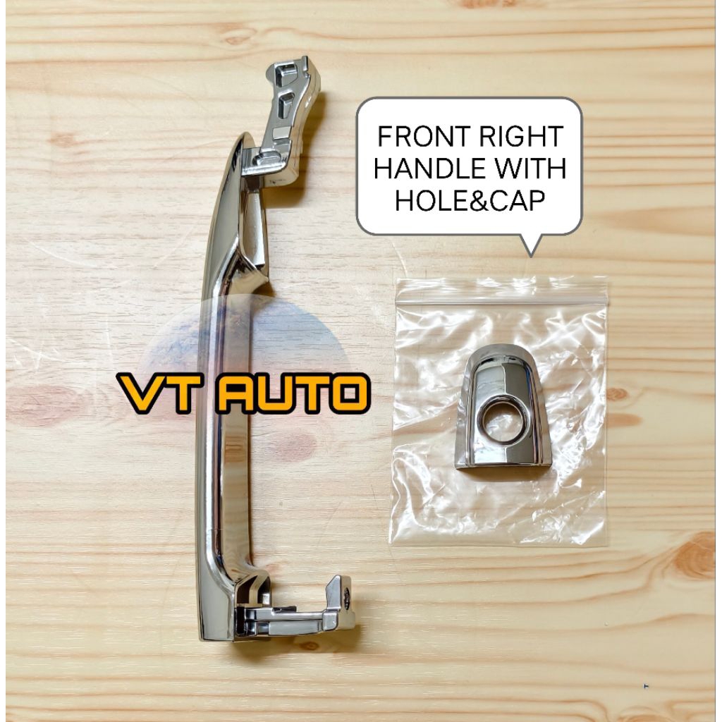 TOYOTA CAMRY ACV40,WISH 2004, ALPHARD ANH10 ที่จับประตูพร้อมหมวกกุญแจ CHROME
