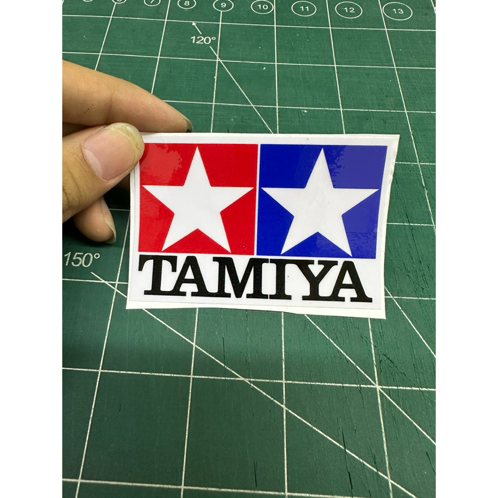 สติ๊กเกอร์ TAMIYA สติ๊กเกอร์พิมพ์ PVC สติ๊กเกอร์มอเตอร์กันน้ํา