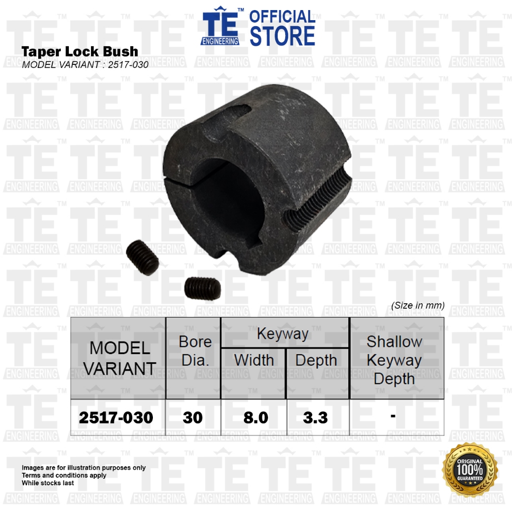 2517 30mm Taper Lock Bush ( TLB 2517-030 )