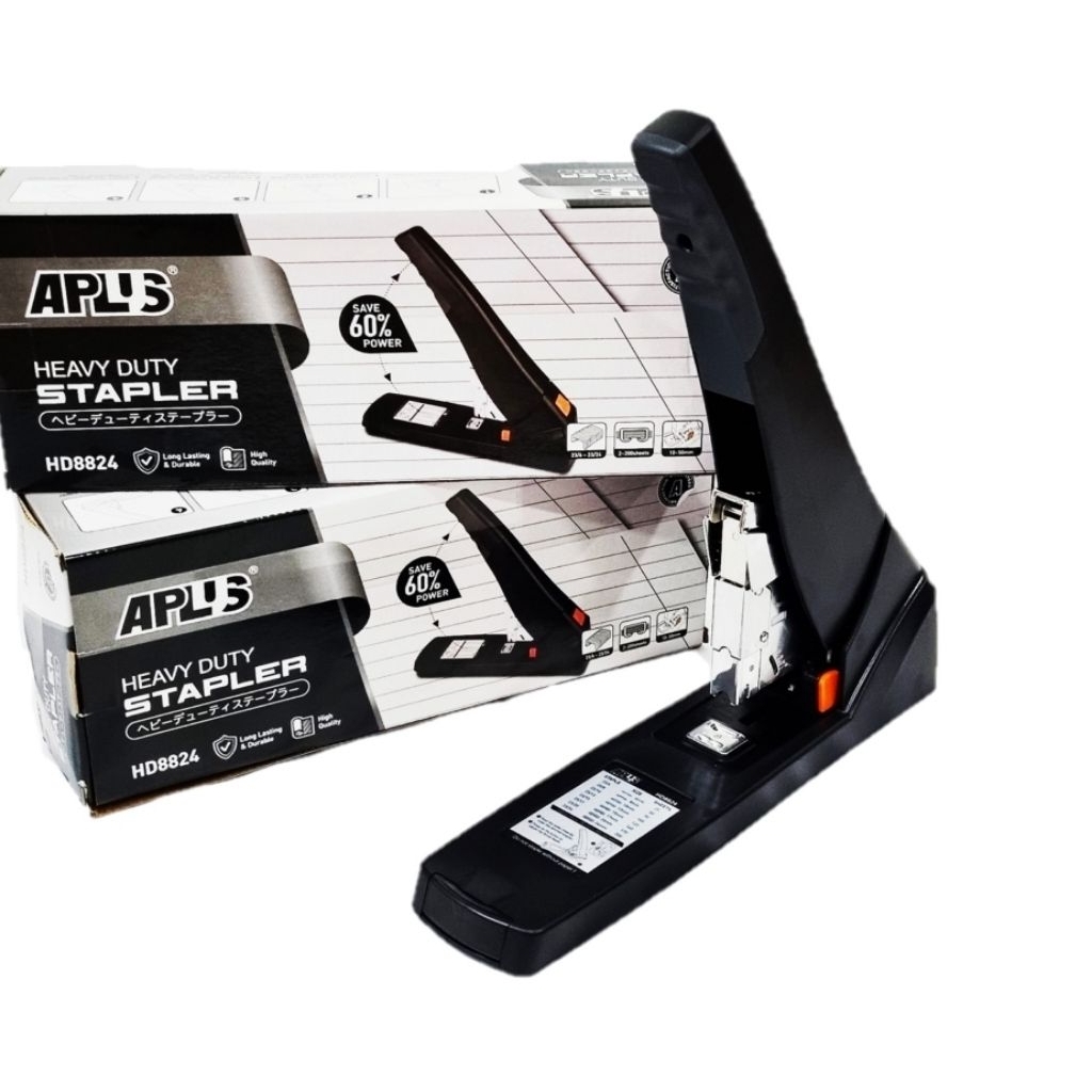 APLUS HEADY DUTY STAPLER HD8824 2 ถึง 200SHEETS 10 ถึง 50MM