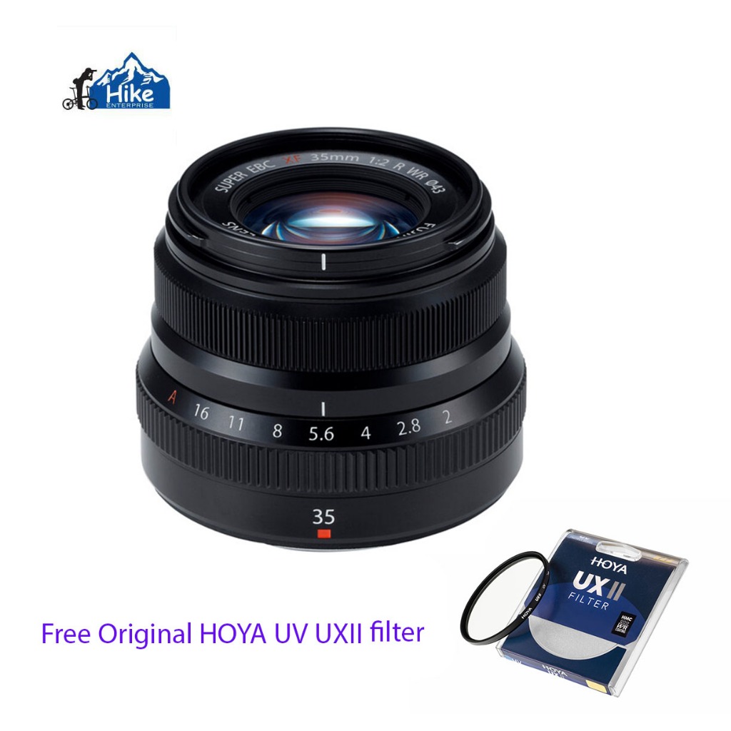เลนส์ FUJIFILM XF 35mm f/2 R WR (สีดํา) แถมฟรี ไส้กรอง HOYA UV UXII
