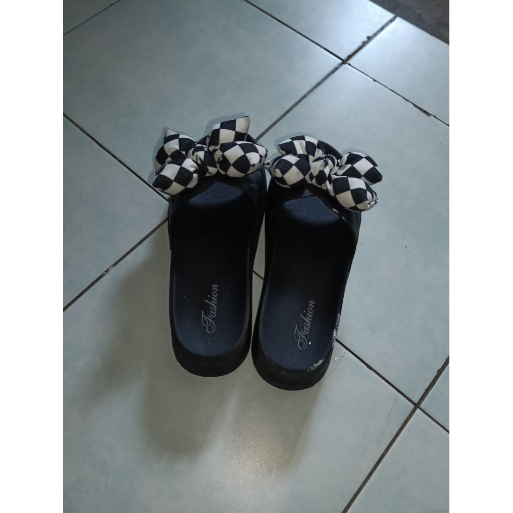 ️ WEDGE SANDALS PEREMPUAN ️