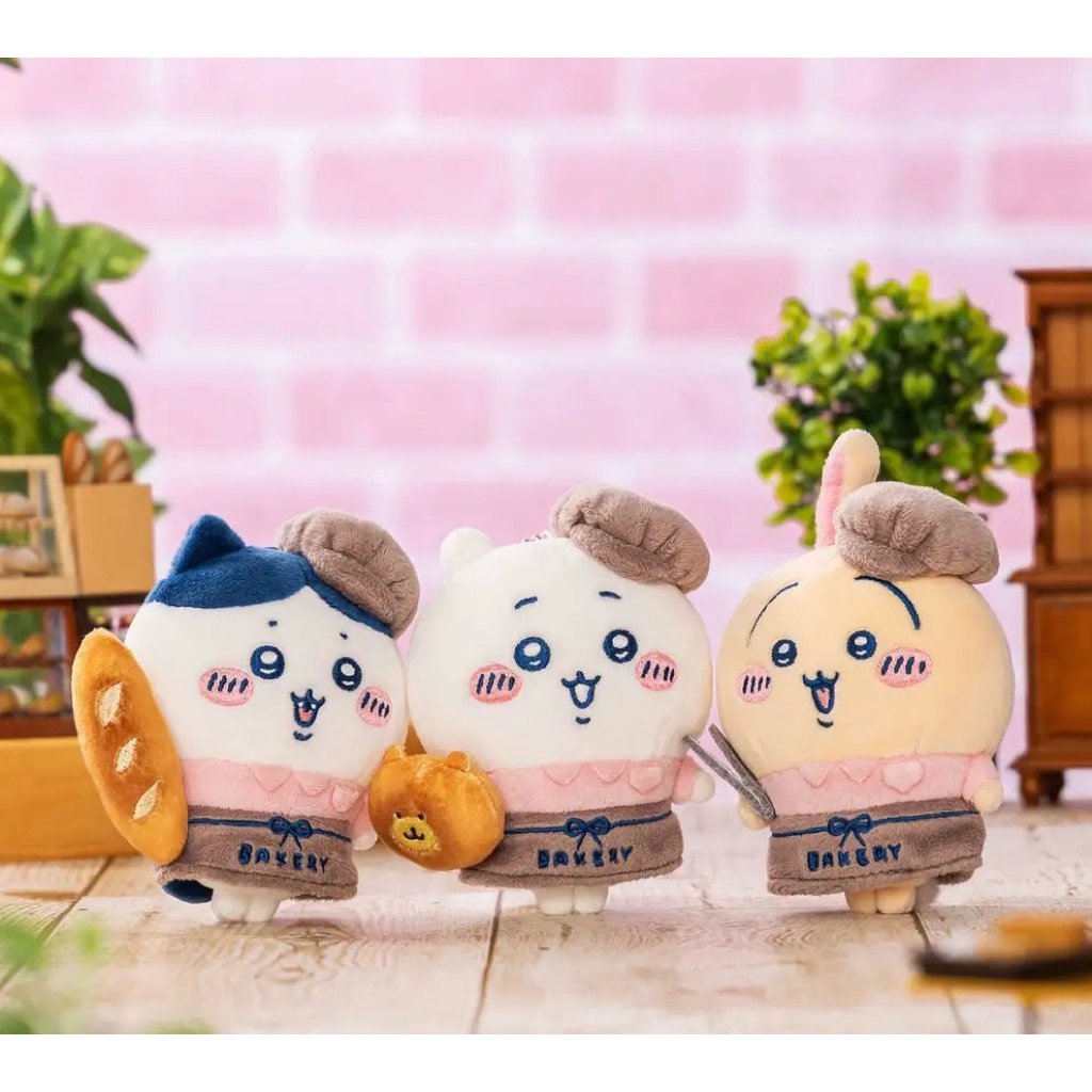 100%chiikawa Lady Packer ของแท้ผู้ช่วยเบเกอรี่ Chiikawa Key Chain