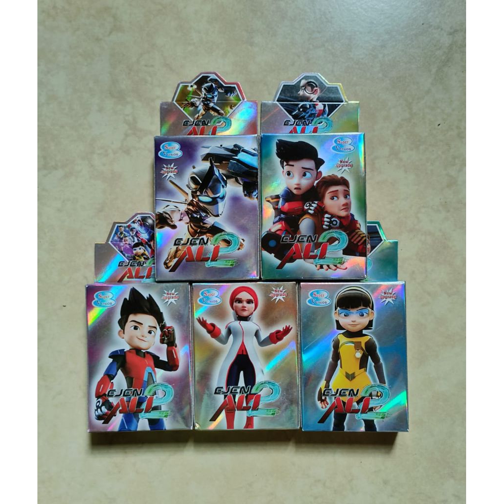 การ์ดใหม่ การ์ตูน Ejen Ali / Kad Mainan Baru Ejen Ali