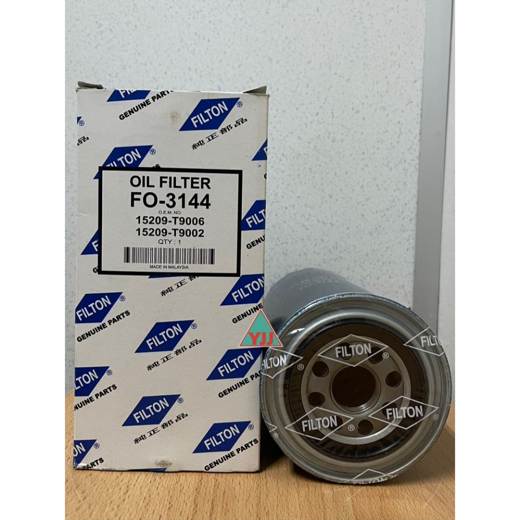 กรองน้ํามันเครื่อง NISSAN FD6, UD YU41(PANJAANG),FO3144 15209-T9006,15209-T9002