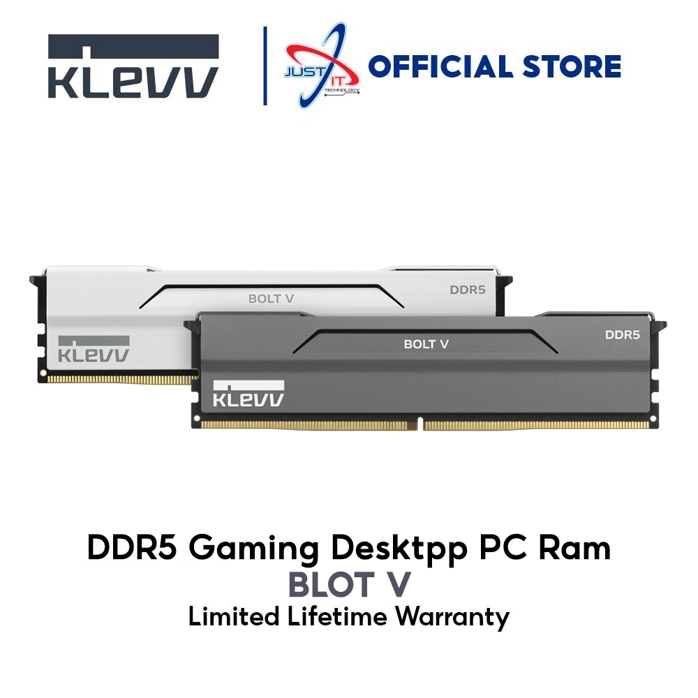 KLEV BOLT V DDR5 GAMING LONGDIMM / RAM PC ( 16GB*2 ) ( 6000MHZ CL28 )