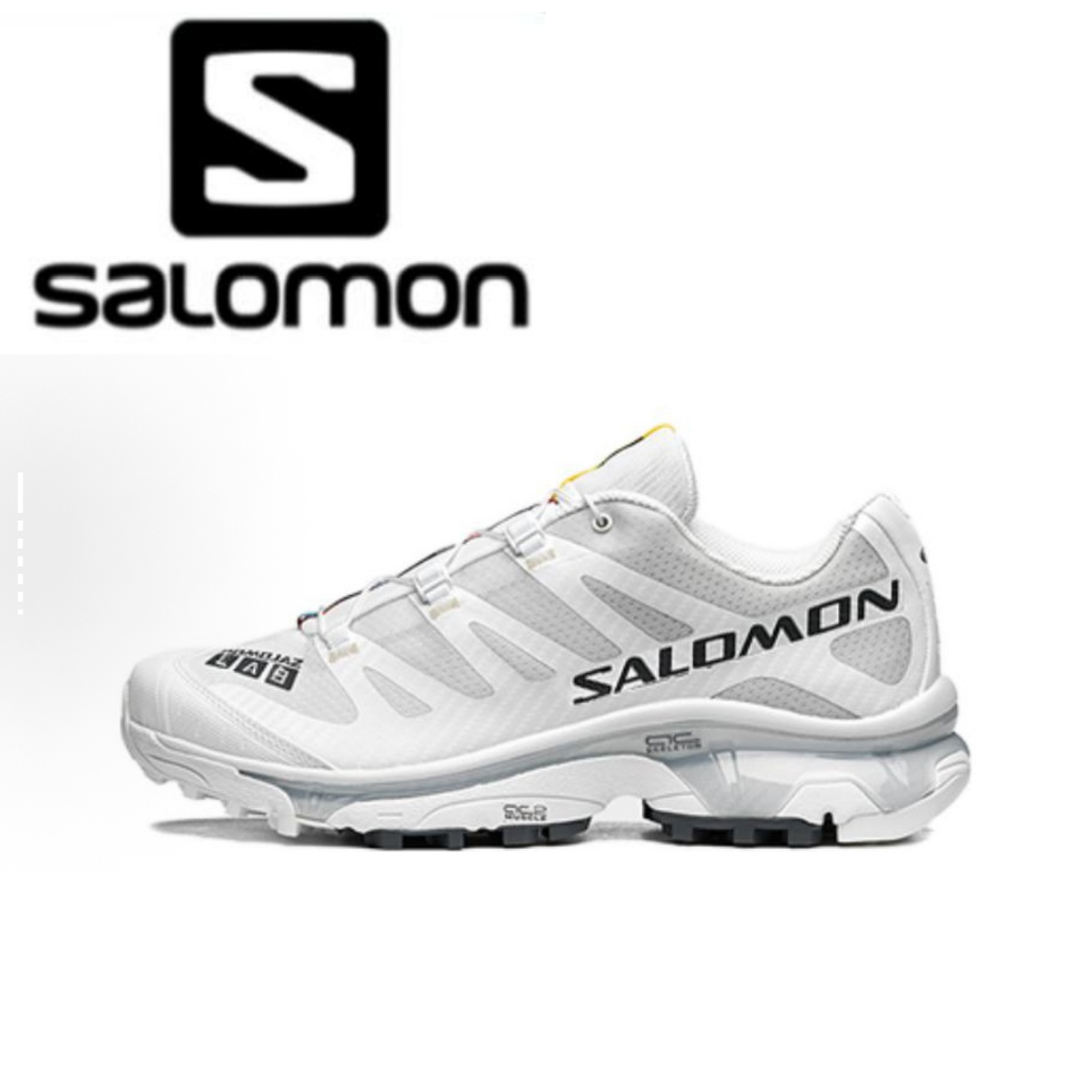 SALOMON XT-4 สําหรับผู้หญิงและผู้ชายรองเท้าเดินป่าสีขาว