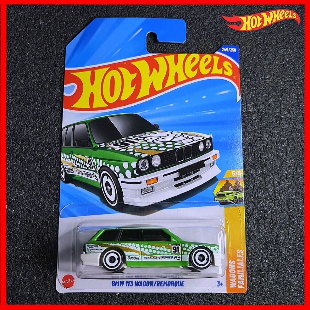 Hot Wheels BMW M3 Wagon 3rd Editions Collections Hotwheels BMW M3 Wagon Remorque M4 M5 BM Euro Car N