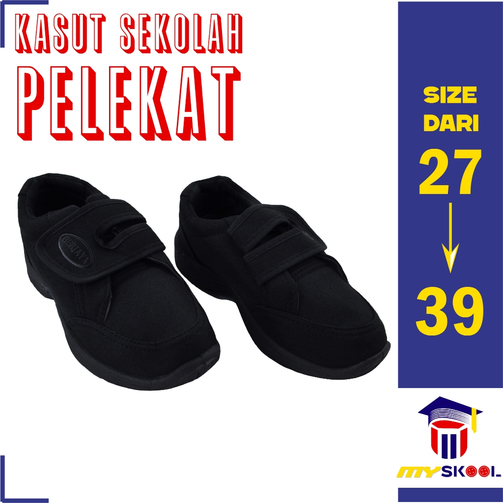 MY Black School Shoes Sticker Black Shoes Primary Matth School Uniformwearwear Elementary Mith Schoo