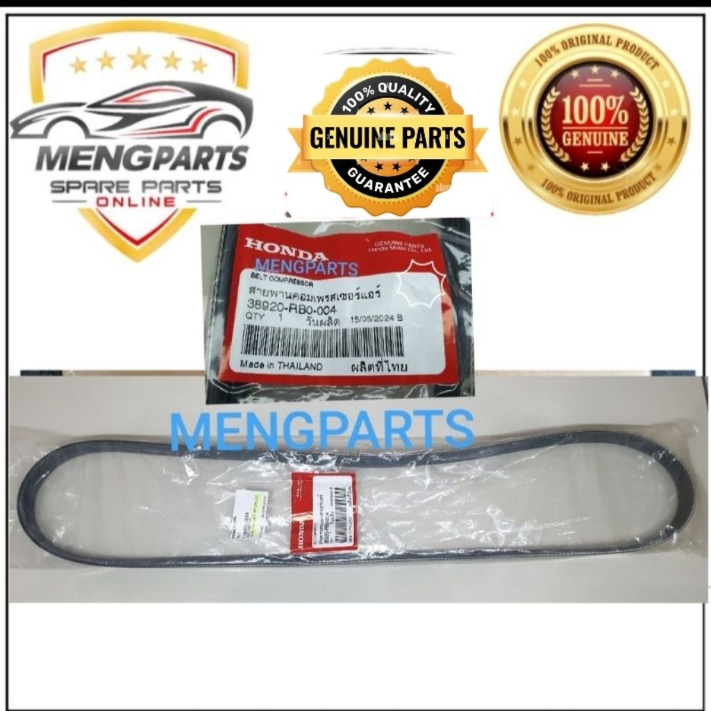 ****** CITY GM2 TMO 2008Y-2012Y , BRV TSA 2016Y-2021Y FAN BELT 5PK1137 38920-RB0-004