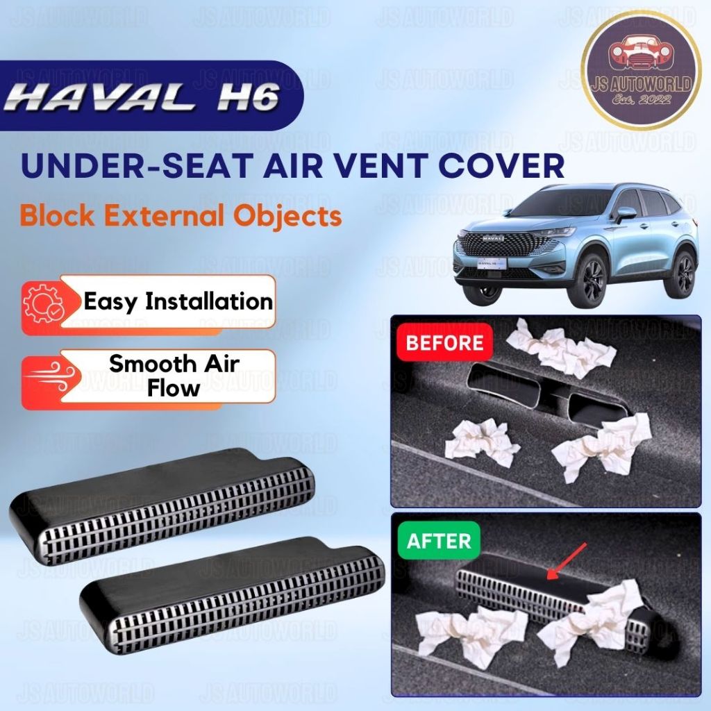 GWM Haval H6 HEV รถภายใต้ที่นั่ง Air Vent ฝาครอบพลาสติกภายใต้รถที่นั่ง Hole Haval H6 HEV อุปกรณ์เสริ