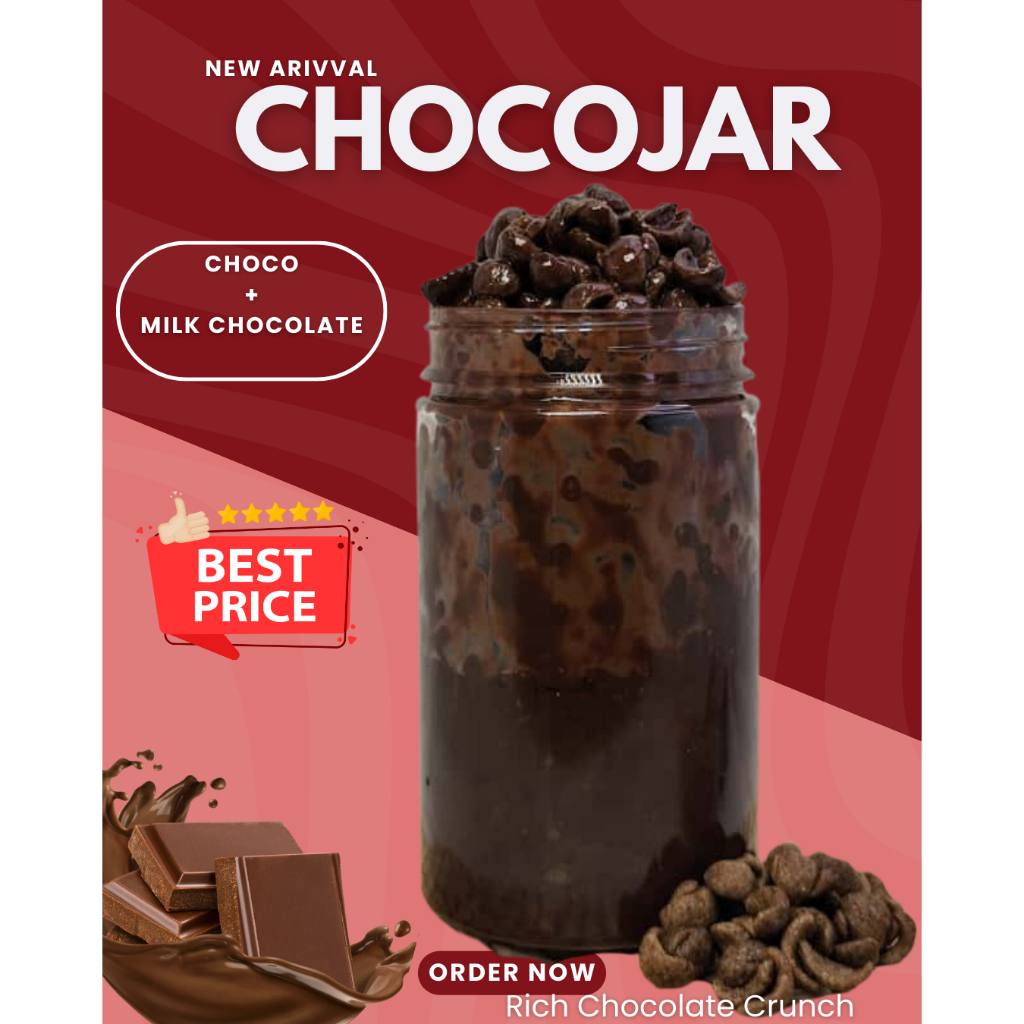Premium Choco Jar Chocolate & Milk Chocolate – Creamy Sweet Treat