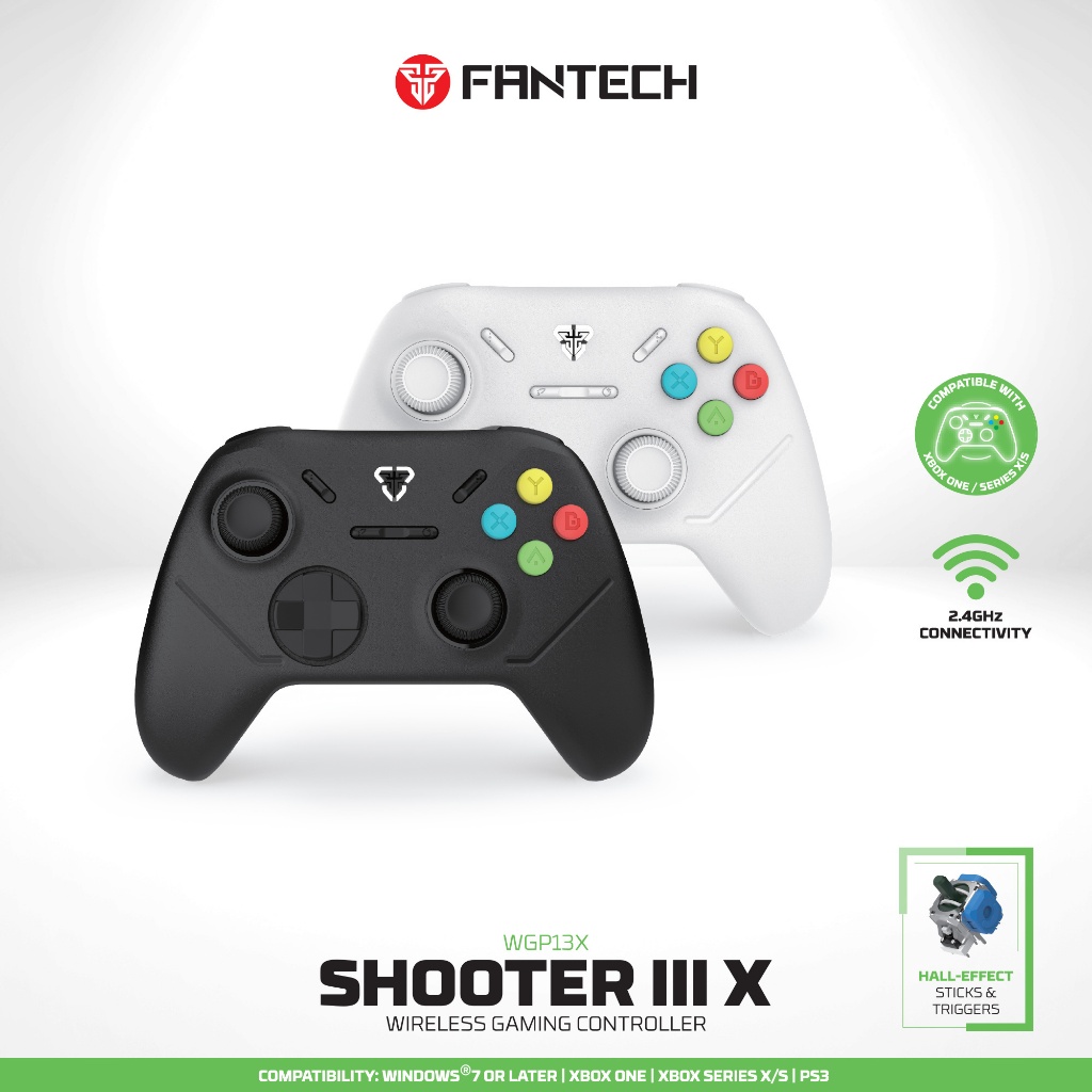 FANTECH WGP13X SHOOTER III X คอนโทรลเลอร์เล่นเกมไร้สายสําหรับพีซี,X BOX