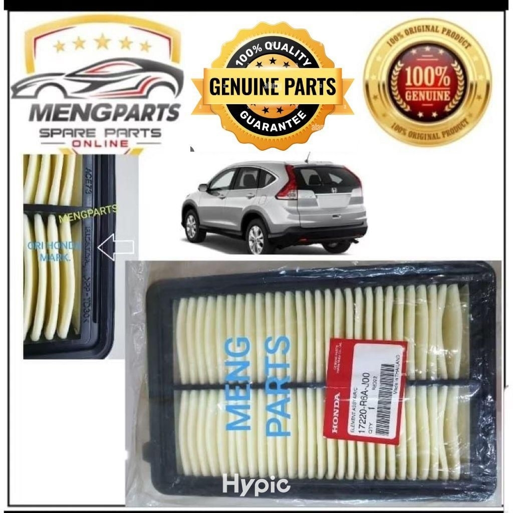 ***** CRV TOA 2.0 เท่านั้น 2013Y-2017Y AIR FILTER AIR CLEANER 17220-R6A-J00