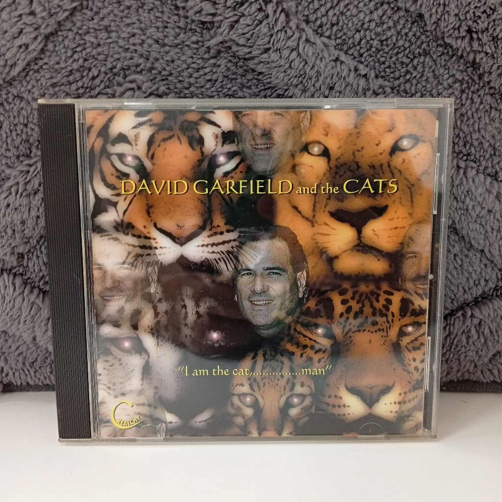 K6-9 CD TERPAKAI [ DAVID GARFIELD AND THE CATS - I AM THE CAT, MAN ] ซีดีที่ใช้แล้ว K6-9