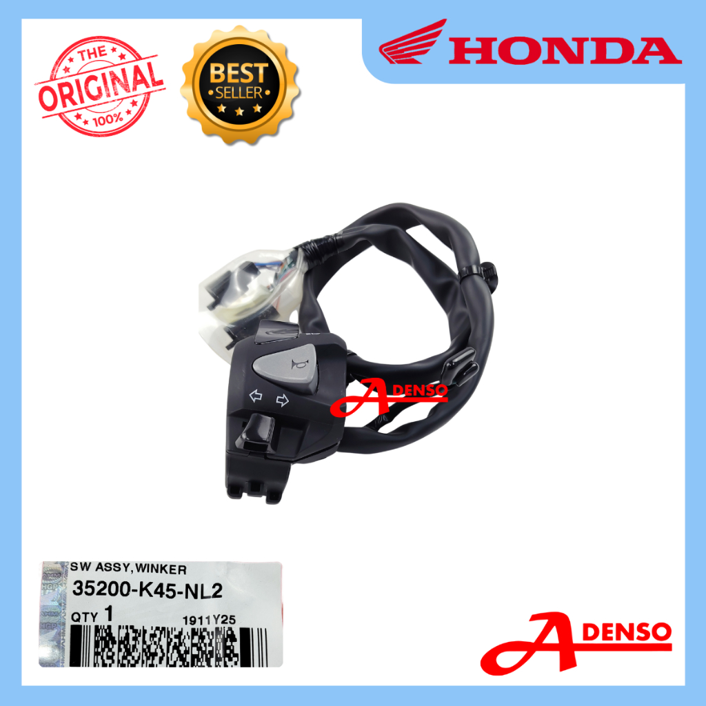 CBR150 2022 SWITCH WINKER ASSY (ORIGINAL100%HONDA) 35200-K45-NL2