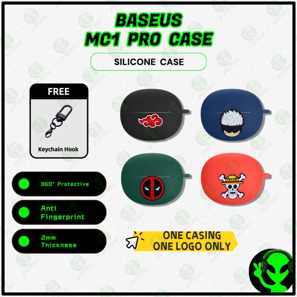Baseus Bowie MC1 Pro Case True Wireless Earbud Protective Shell Soft Silicone Case Baseus MC1 Pro Ca