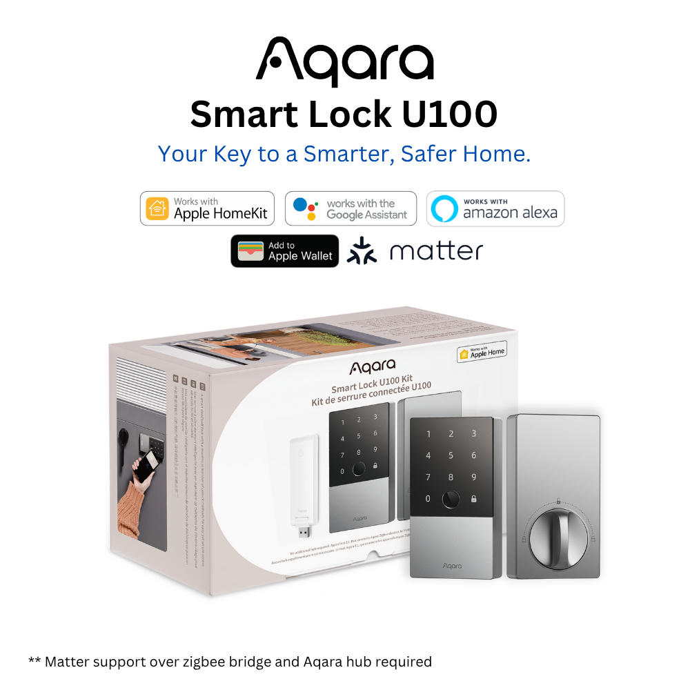Aqara U100 รีโมทคอนโทรล Keyless Smart Lock