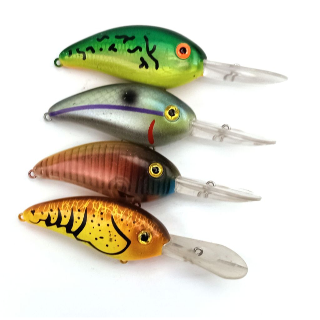 (MAZ10) BOMBER FAT FREE SHAD 65F ใช้แล้วทั้งหมด