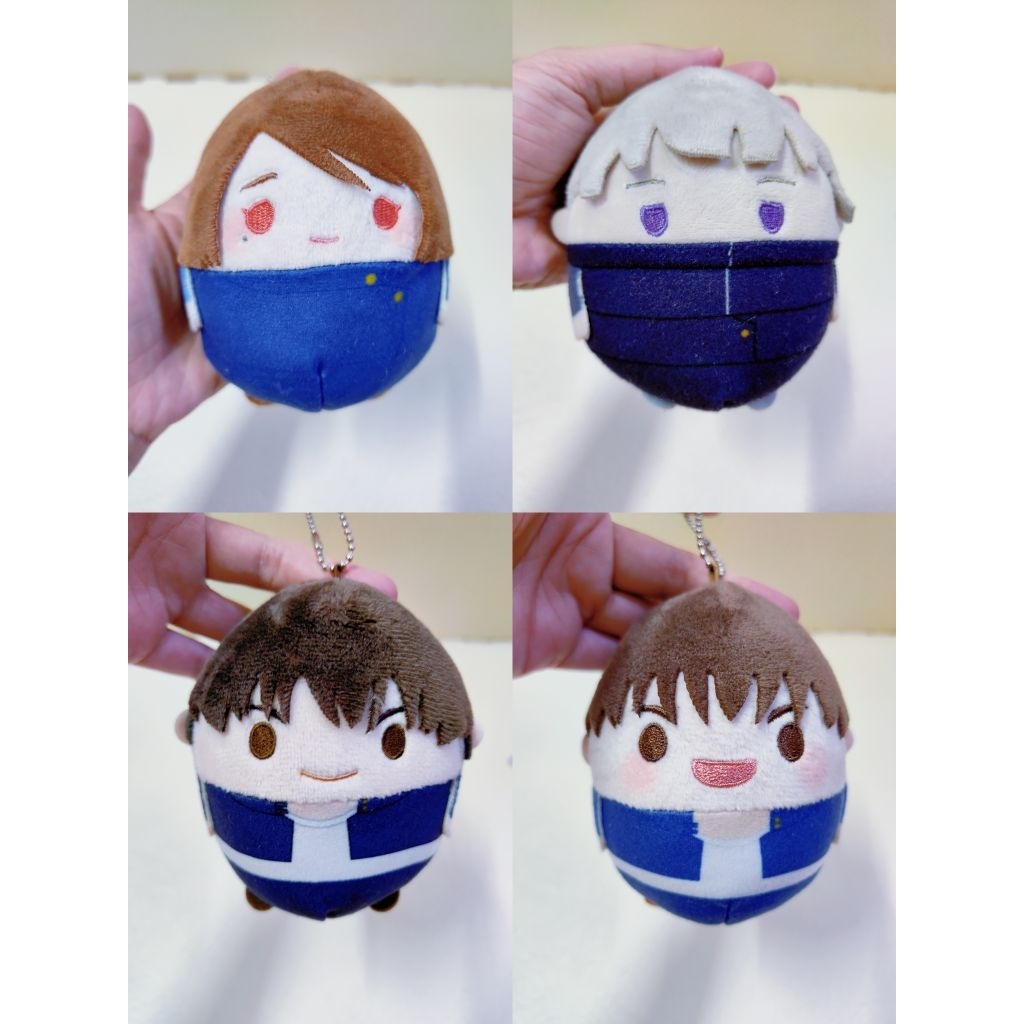 Preloved อะนิเมะ Jujutsu Kaisen Fuwakororin ตุ๊กตา A49/ พวงกุญแจ Shoko Ieiri Toge Inumaki Yu Haibara