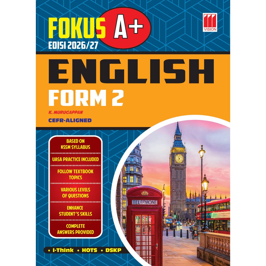 Fokus A+ Edisi 2026/27 English Form 2
