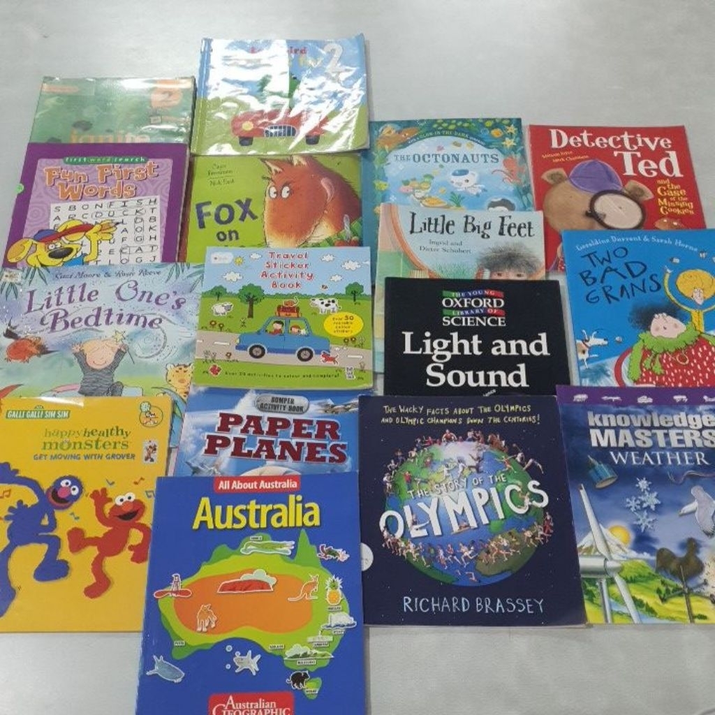 หนังสือมือสอง XD5-1011YM หนังสือเด็กหลากสี