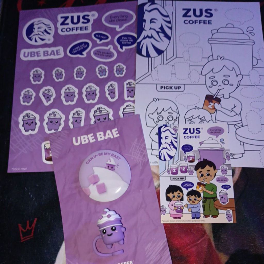 Zus coffee ube bae edition