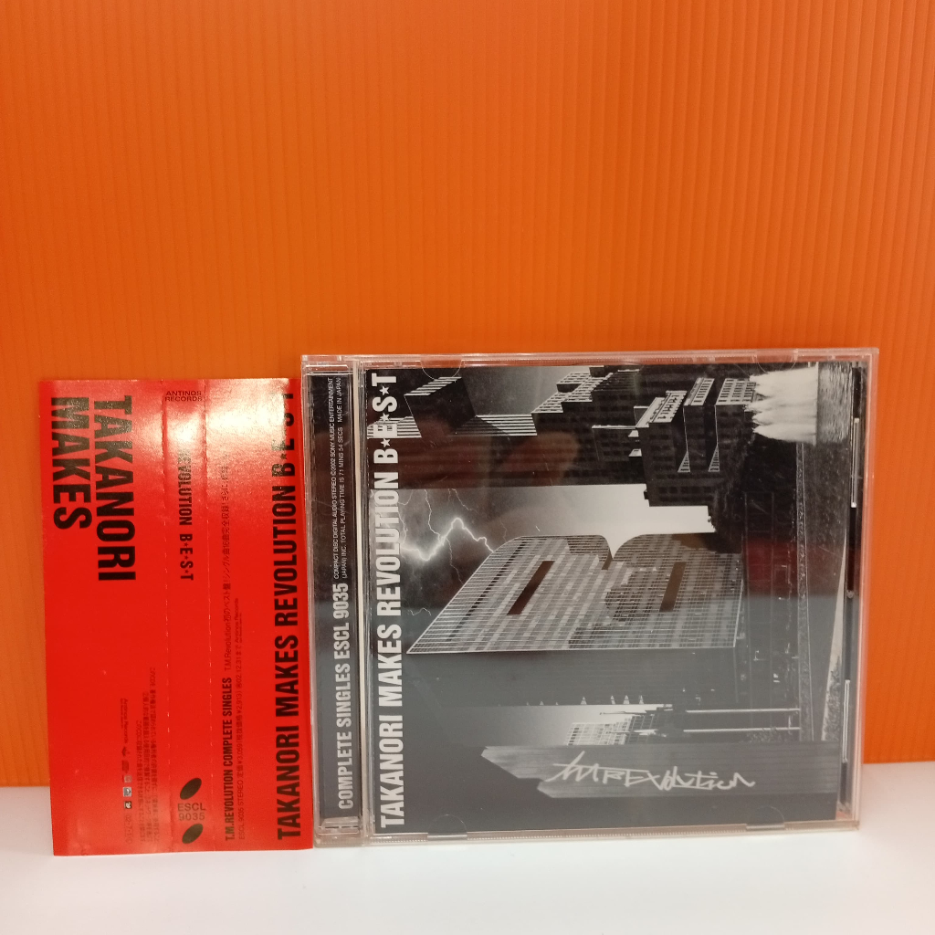 K17-87 CD TERPAKAI [ TMREVOLUTION - TAKANORI MAKES REVOLUTION BEST ] ใช้ CD K17-87