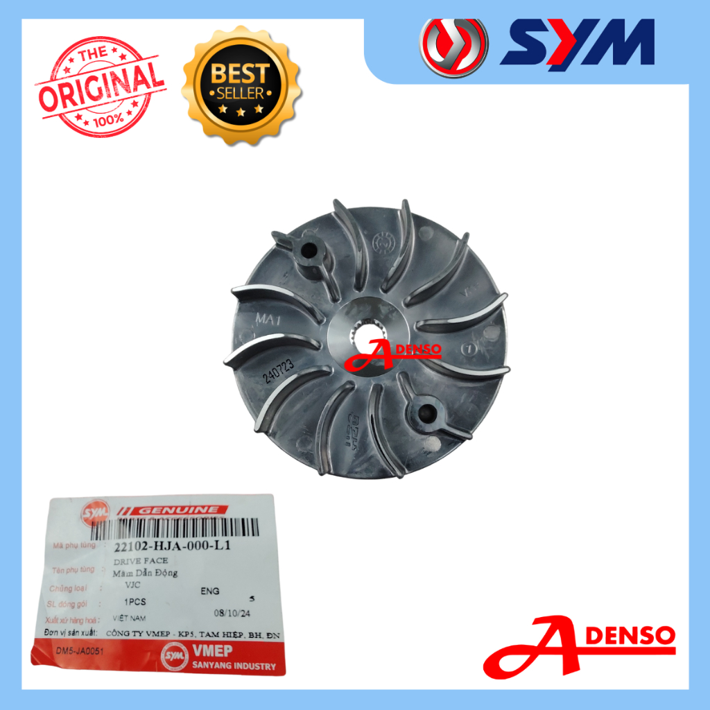JETX-150 DRIVE FACE FR PULLY FAN (ORIGINAL100%SYM) 22102-HJA-000-L1