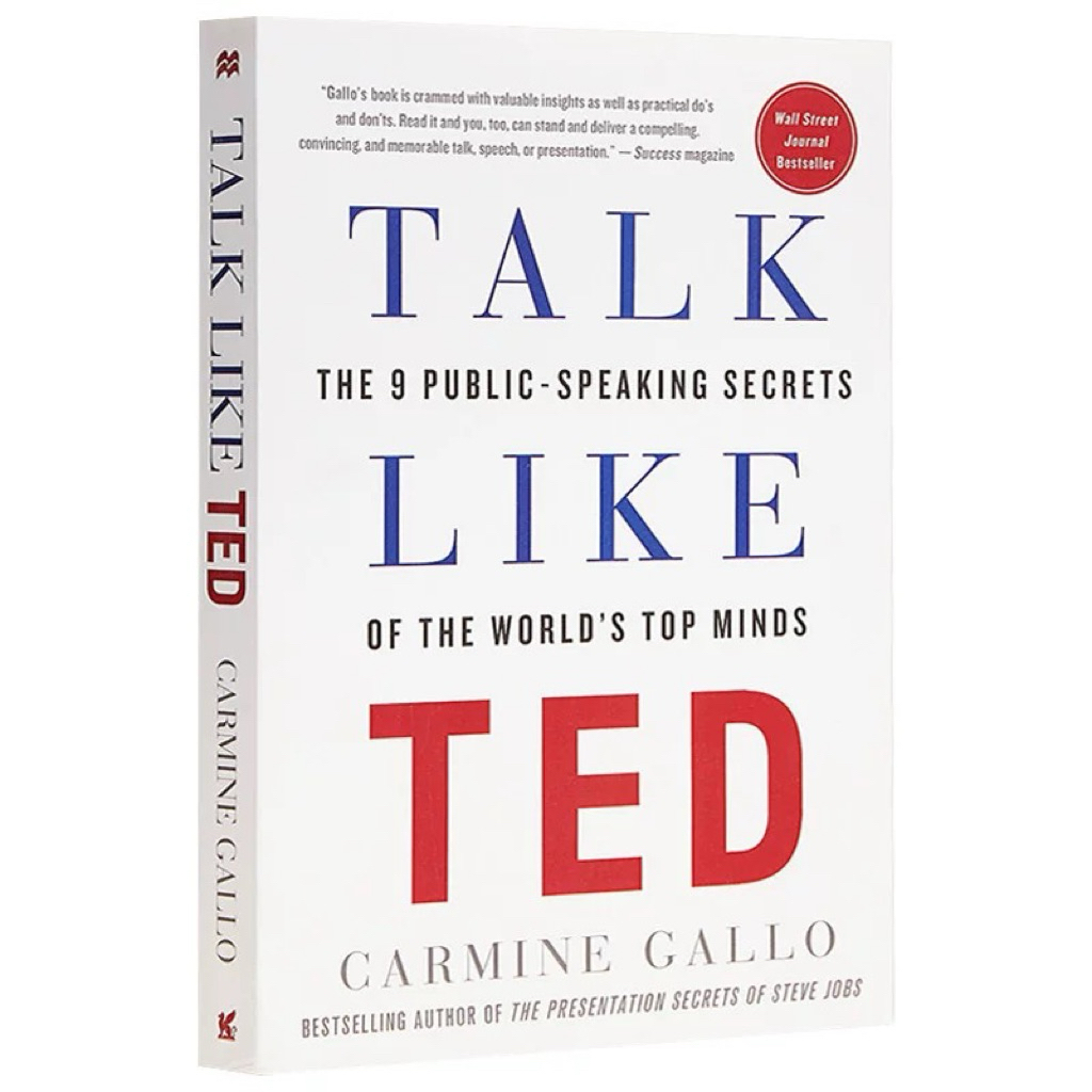 MARYAMBOOKS Talk Like Ted โดย Carmine Gallo