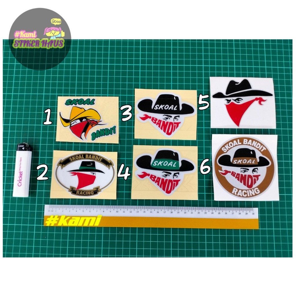 Skoal Bandit/ Skoal Bandit Racing Designs สติ๊กเกอร์ตัดทับซ้อนกัน skoal bandit racing