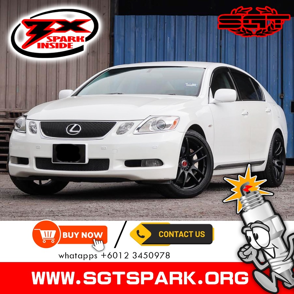 SGT LFR6EX LEXUS ES350 GS300 GS350 GS450H GRL10 GRS191 V6 3.5 2GR-FSE 2.5 4GR-FSE 3X SPARK PLUG 6 ชิ