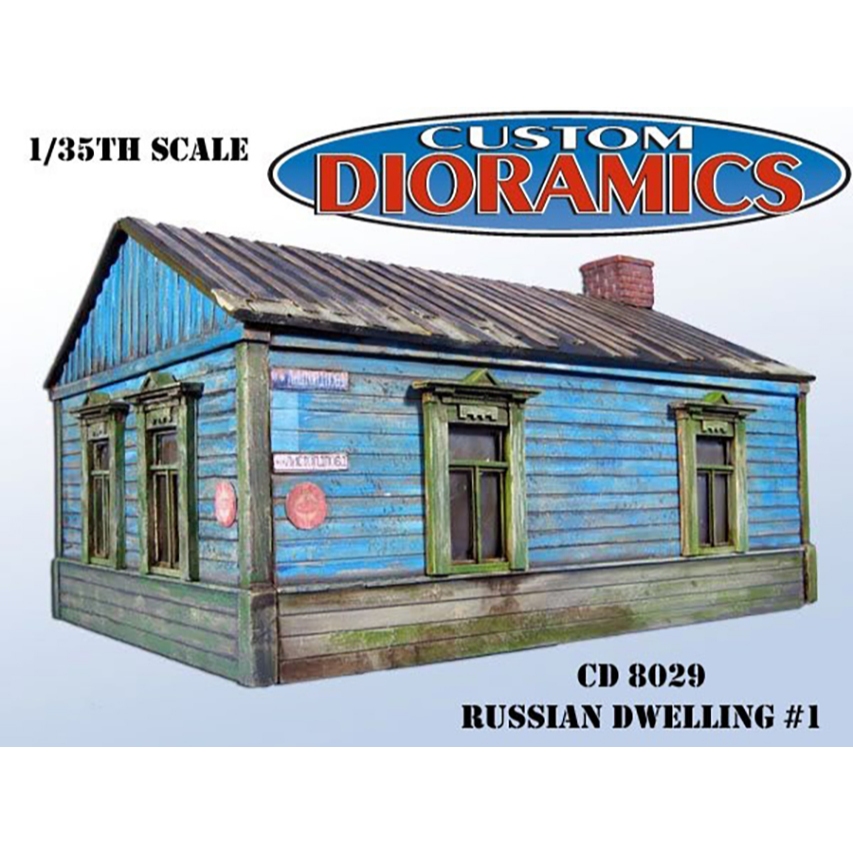Custom Dioramics CD-8029 CD-8029 รัสเซีย Dwelling