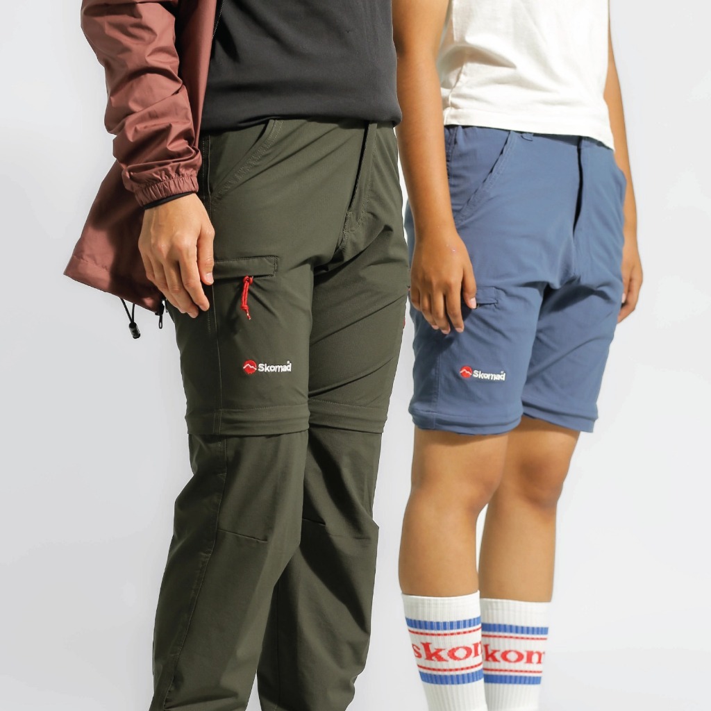 SKOMAD SPD Convertible Hiking Pants – Quick Dry Stretch Ripstop กางเกงเดินทางกลางแจ้งสําหรับผู้ชายแล